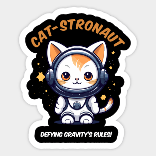 Astro Cat Sticker